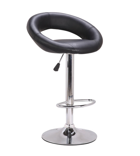 Bar Stool, Sleek Chrome Base For Kitchens, Home, Dining Areas - COOLBABY