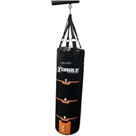 COOLBABY Torque 100 LB Heavy Bag with Vinyl Cover & Target Zones - Perfect for Precision Training - COOLBABY