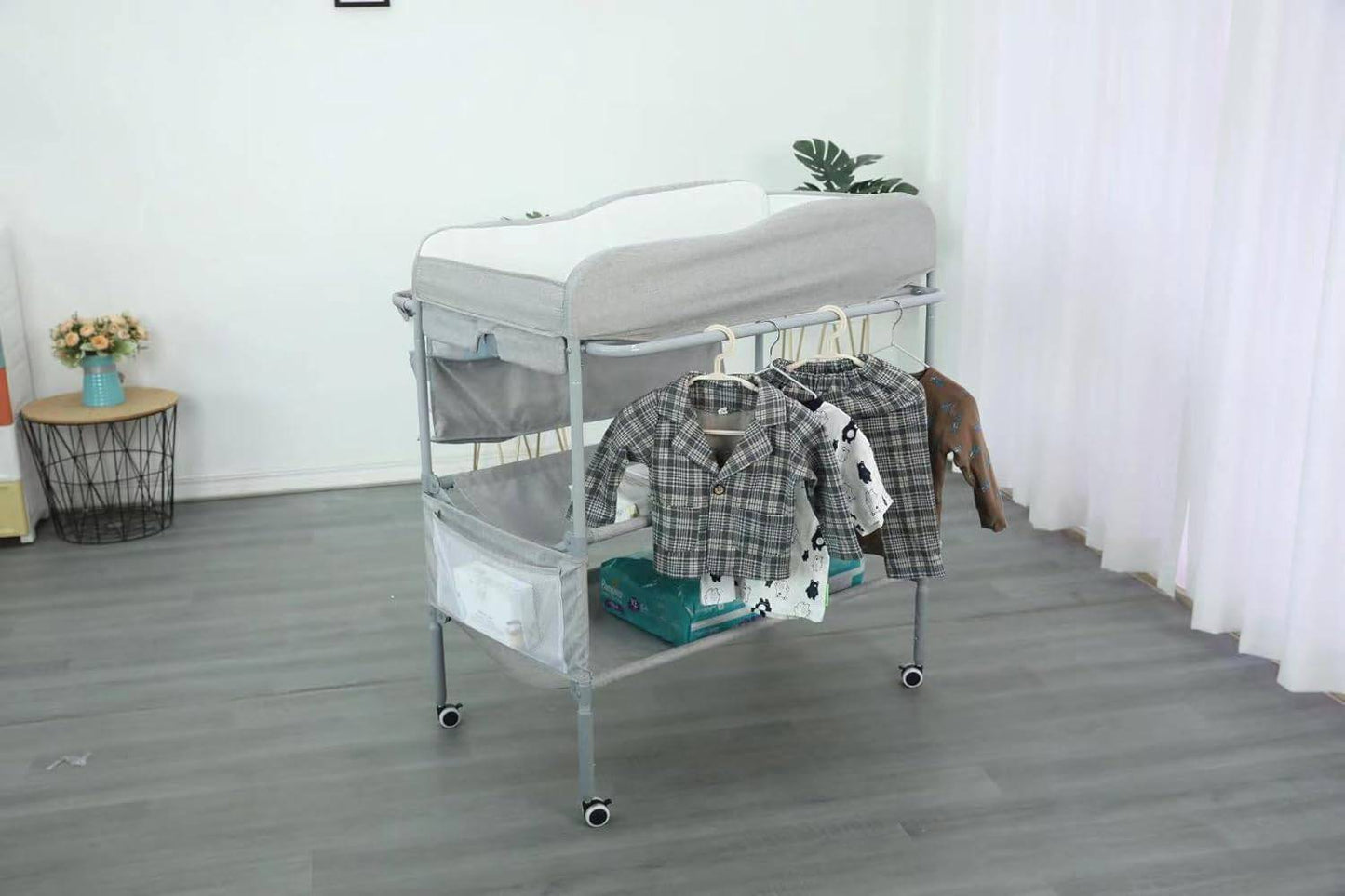 COOLBABY Baby Diaper Table Portable Multi-Functional Folding Baby Touch Table Changing Diapers Mobile Newborn Care - COOL BABY