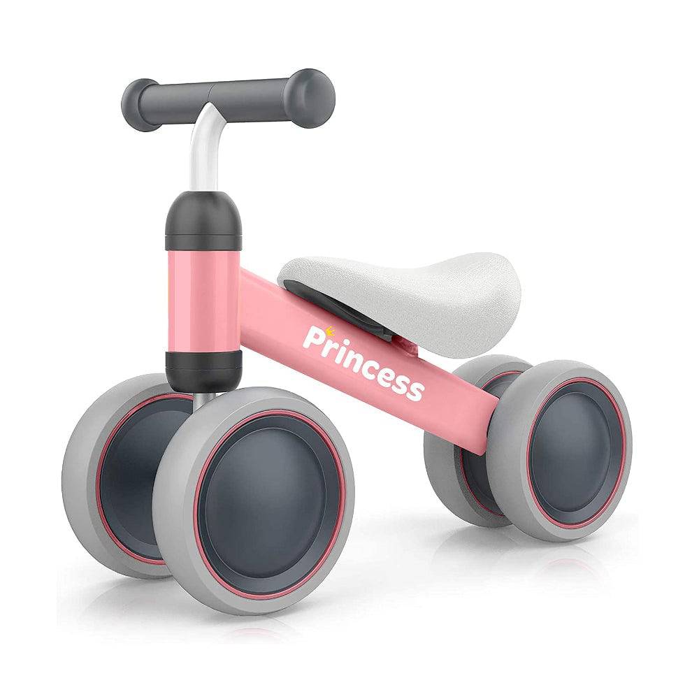 COOLBABY HXC01 Baby Balance Bicycle Toddler tricycle pedal-less 10-24 months ride Toy Gift indoor outdoor suitable for one year old boys and girls first birthday Thanksgiving Christmas - COOL BABY