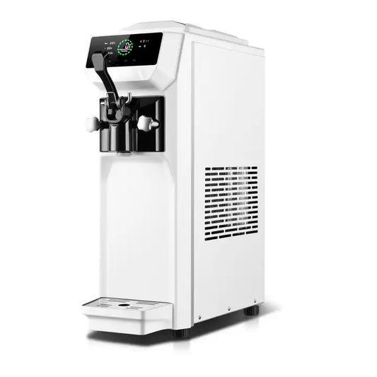 COOLBABY Full Touch Soft Ice Cream Machine - High Capacity 13L/H, Energy-Efficient, Compact Design - COOLBABY