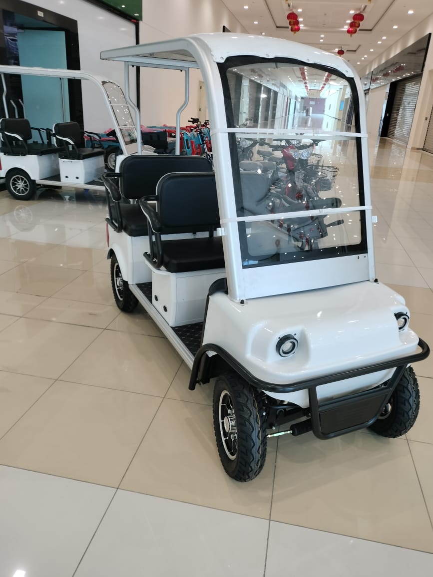 COOLBABY GRF44: 4-Seat Golf Cart - Perfect for Club, Hotel, and Electric Sightseeing - COOLBABY