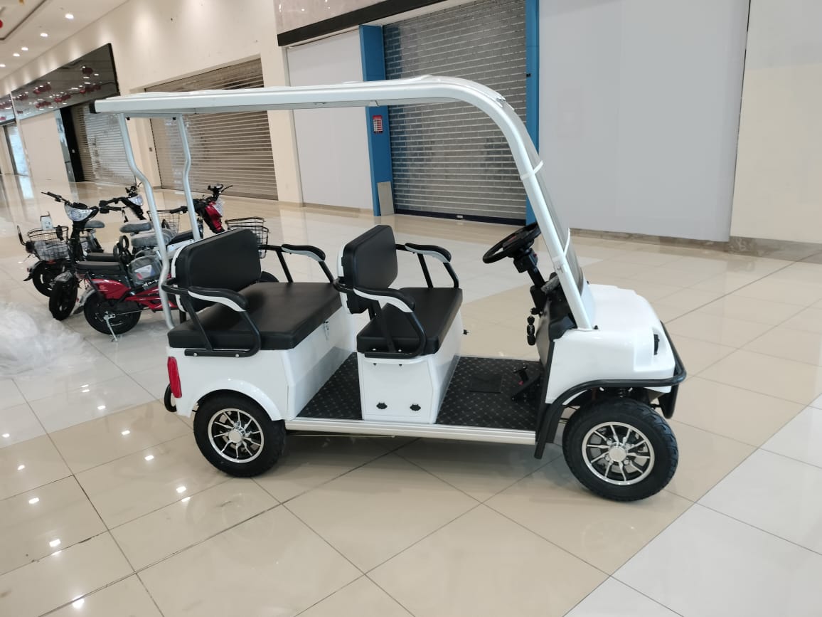 COOLBABY GRF44: 4-Seat Golf Cart - Perfect for Club, Hotel, and Electric Sightseeing - COOLBABY