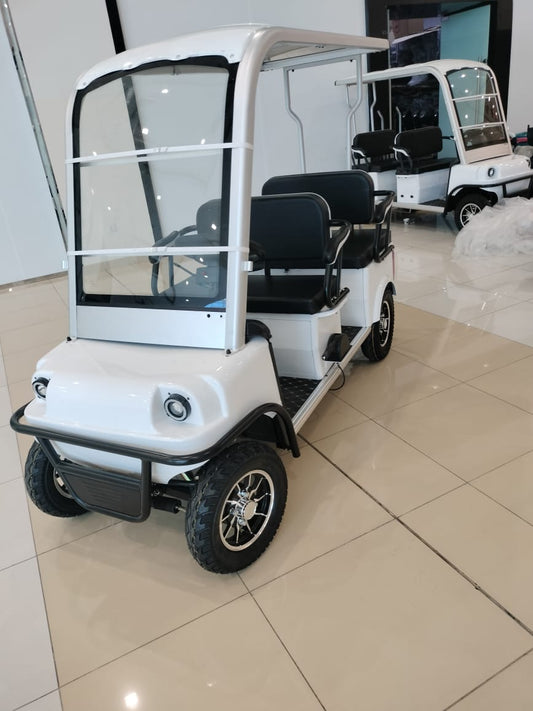 COOLBABY GRF44: 4-Seat Golf Cart - Perfect for Club, Hotel, and Electric Sightseeing - COOLBABY