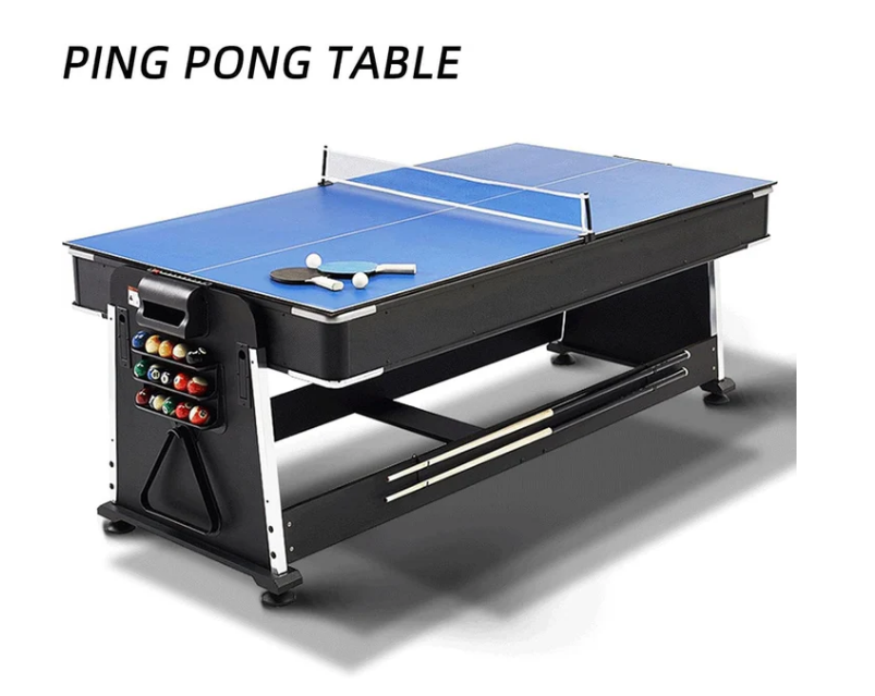 4 in 1 Multi Game Table Hockey Table, Pool Table, Ping Pong Table and Dinning Table - COOLBABY