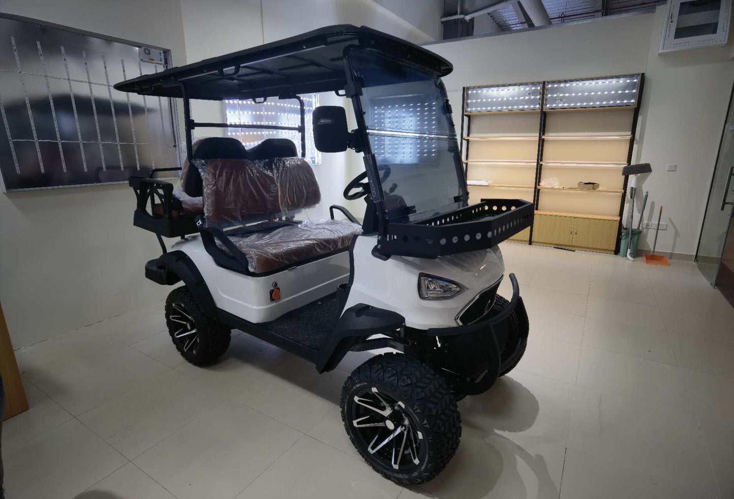 COOLBABY Off-Road SC-401TXV2+2 seat 4 Passenger Explore in Comfort Off-Road Electric Golf Cart - COOLBABY