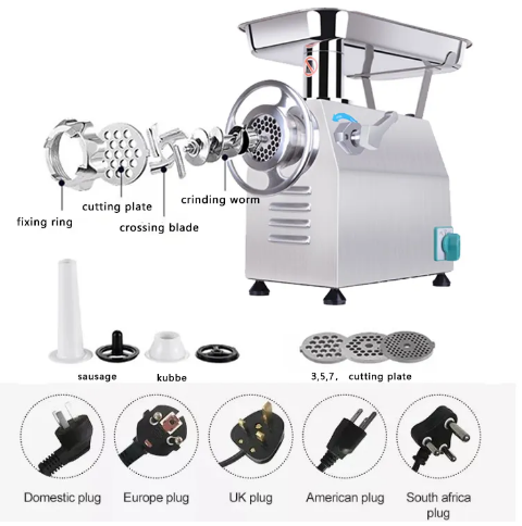 Stainless Steel Meat Mincer - 850W - Electric Meat Grinder - COOLBABY