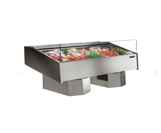 Cold Food Display, Fish Showcase - Capacity 365 letters - COOLBABY