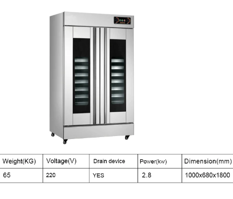 Commercial 13-Layer 26-Tray With Timer and Temperature Control Electric Dough Fermentation Cabinet - COOLBABY