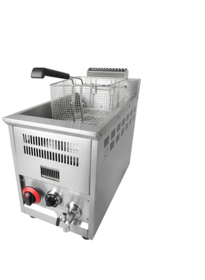 8L Stainless Steel Electric Deep Fryer For Fast Food Restaurant - COOLBABY