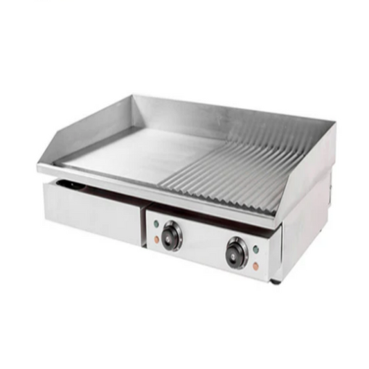 Commercial Stainless Steel Electric Flat Grill Griddle Plate - COOLBABY