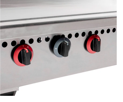 Restaurant Kitchen Equipment Steak Gas Grill With 2 Burners - COOLBABY