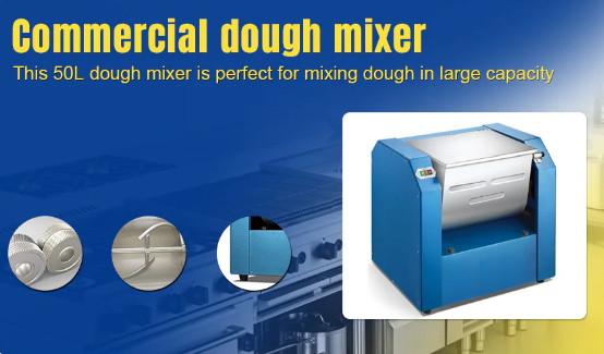 Commercial Kitchen Making Bread Machine/Belt Driven Luxury Dough Mixer - COOLBABY