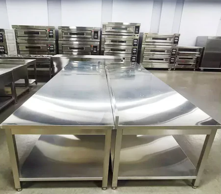 Stainless Steel Working Table Commercial Kitchen Equipment - COOLBABY