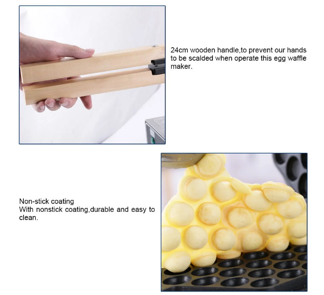 Industrial Crepe Maker Egg Waffle Making Machine Maker Use Cone Making Machine - COOLBABY