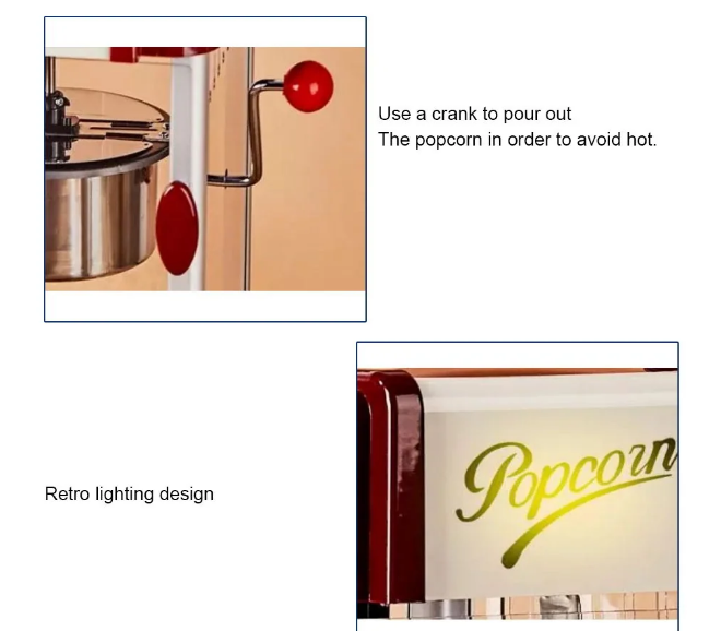 Commercial Stalls Fully Automatic Small Household Corn Machine Popcorn Machine - COOLBABY