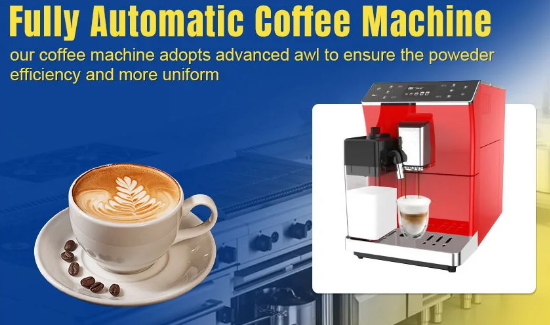 Commercial Fully Automatic Coffee Machine Espresso Coffee Maker - COOLBABY