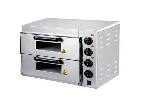 Multifunctional Kitchen Equipment High Efficiency Stainless Steel 2 Decks Bread Baking Pizza Oven - COOLBABY