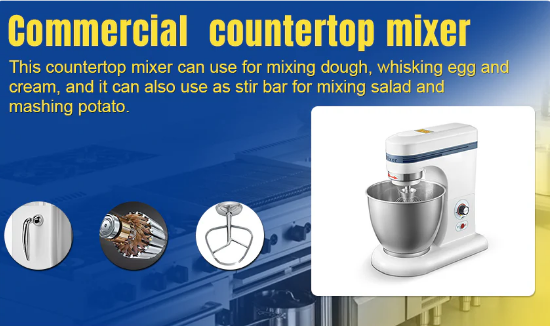 Flour Mixing Pizza Dough Industrial Bread Mixer - COOLBABY