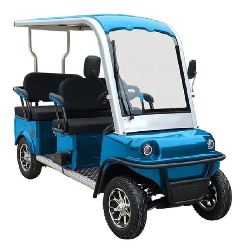 Wheels Sleek 6 Seater Electric Golf Cart Buggy - COOLBABY