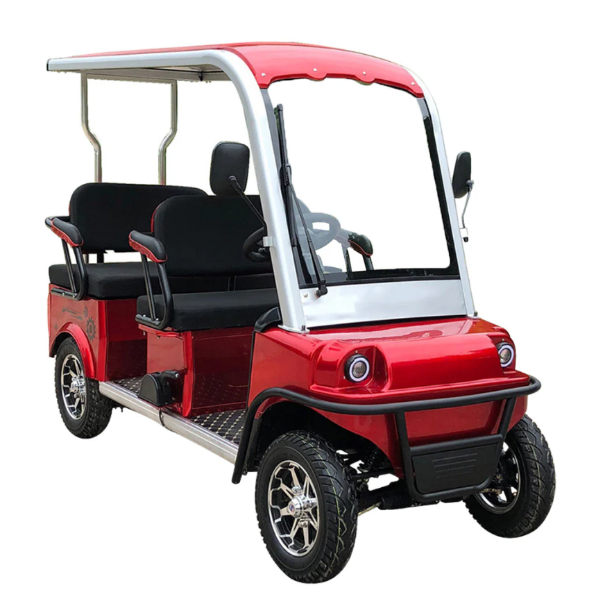 Wheels Sleek 6 Seater Electric Golf Cart Buggy - COOLBABY