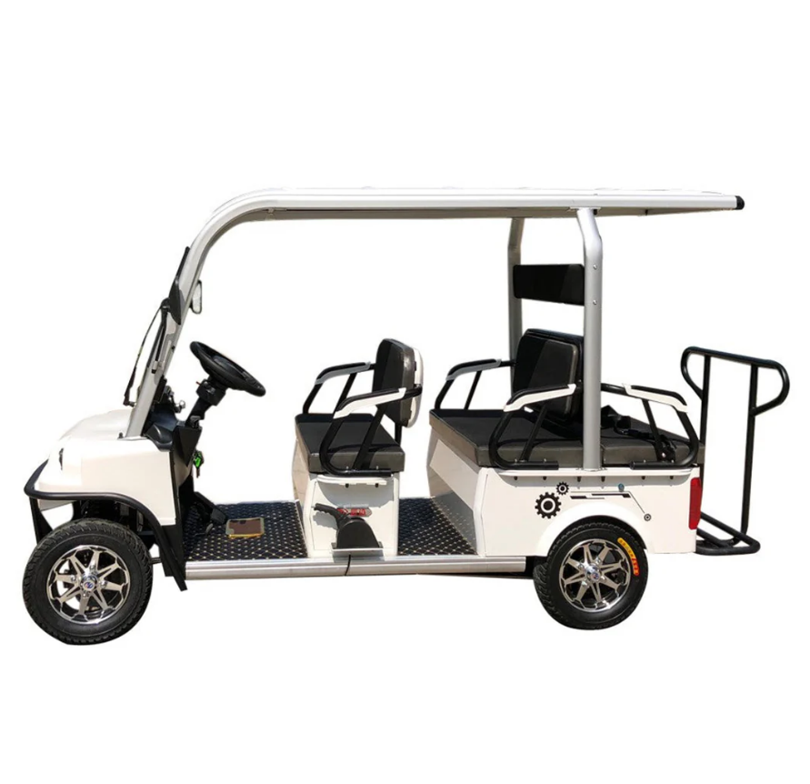 Wheels Sleek 6 Seater Electric Golf Cart Buggy - COOLBABY