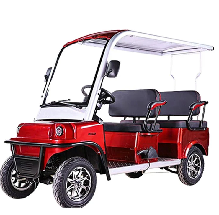 Wheels ECO 4 Seater Electric Golf Cart, Golf Buggy - COOLBABY