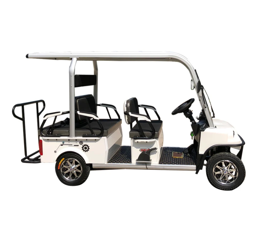 Wheels ECO 4 Seater Electric Golf Cart, Golf Buggy - COOLBABY