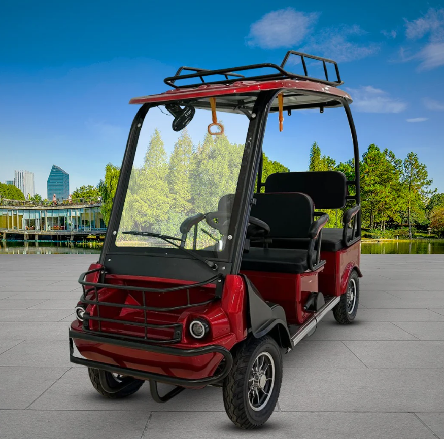 Wheels ECO 4 Seater Electric Golf Cart, Golf Buggy - COOLBABY