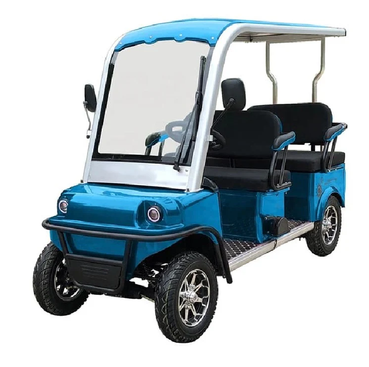 Wheels ECO 4 Seater Electric Golf Cart, Golf Buggy - COOLBABY