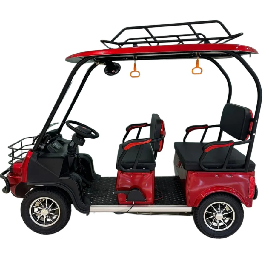 Wheels ECO 4 Seater Electric Golf Cart, Golf Buggy - COOLBABY