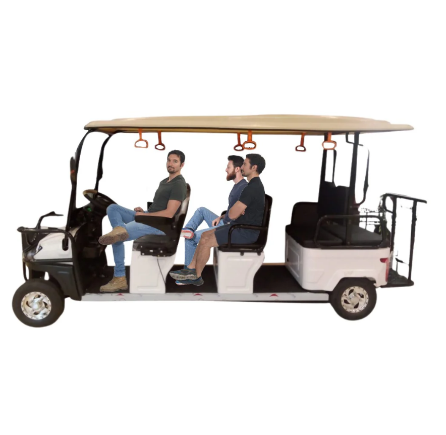 Wheels Sport Eco Electric Golf Cart, Golf Buggy 8 Seater - 1200W - COOLBABY