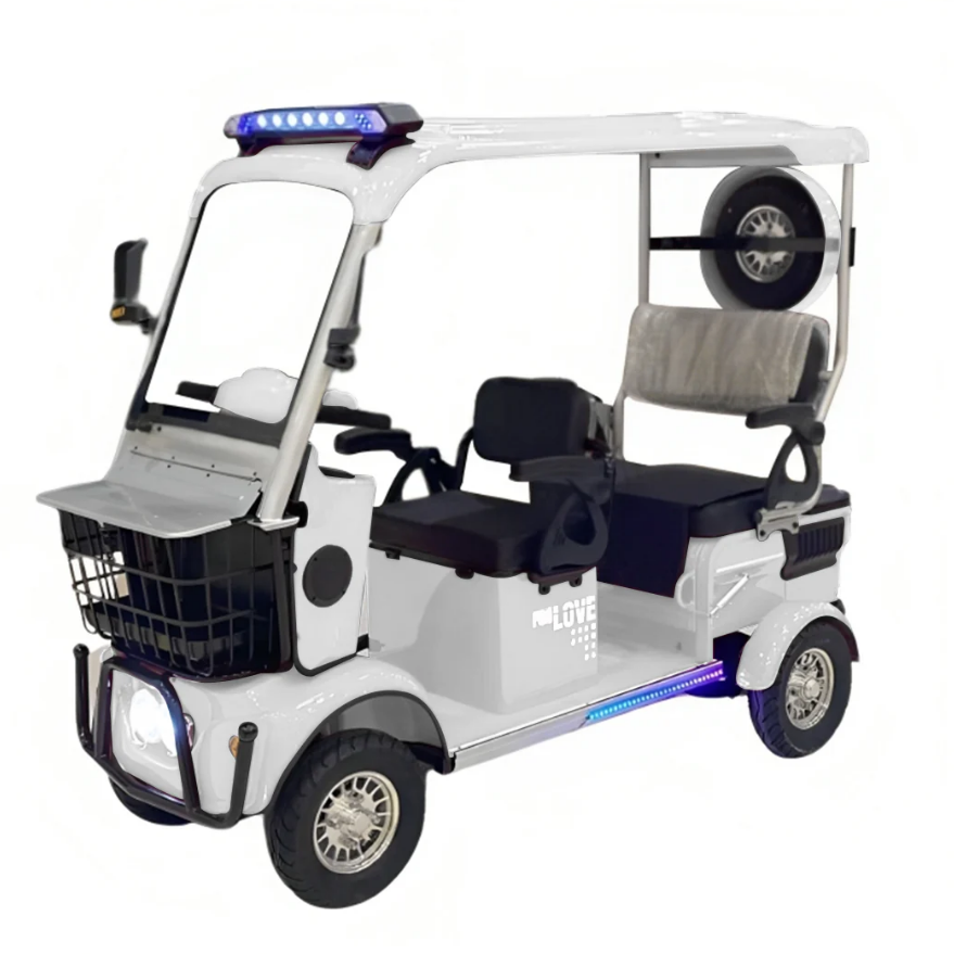 Wheels Powerpod Trio Mini Electric Golf Carts 60V For 3 Passengers - COOLBABY