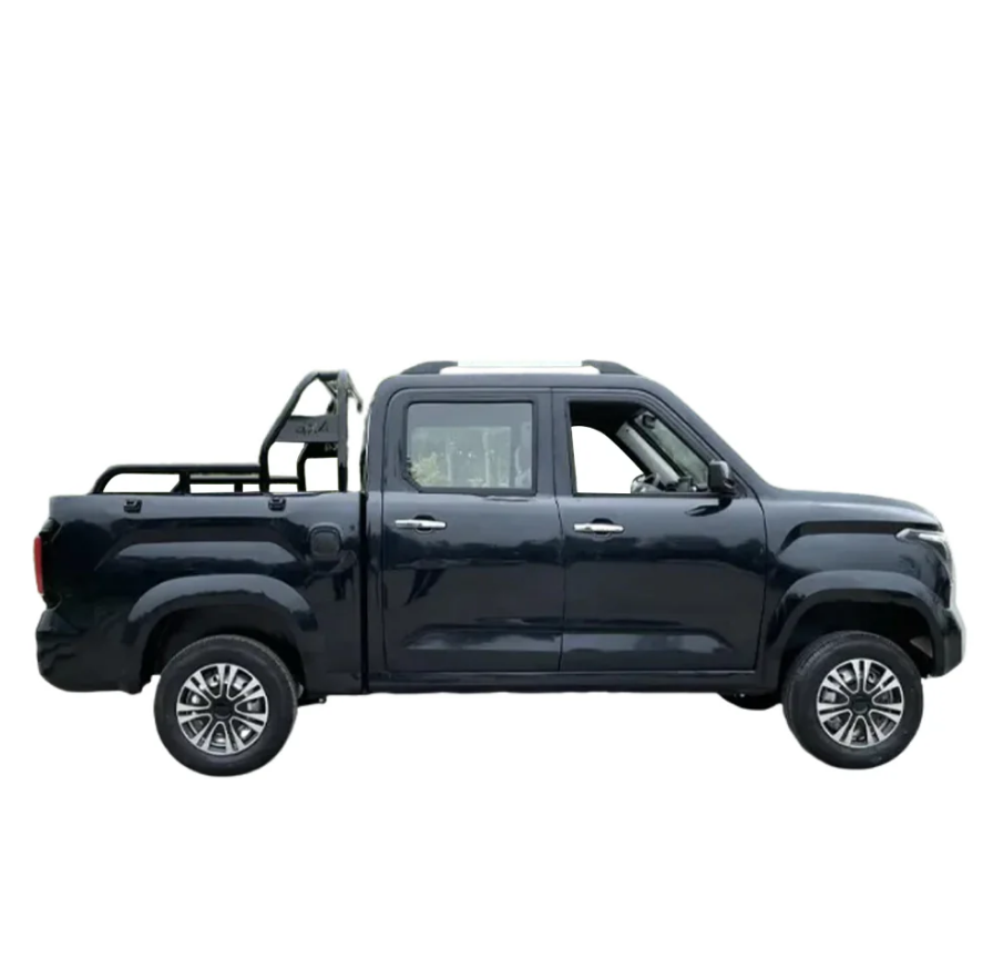 Wheels Electric Pickup Eco Hauler 60v Truck 4 Seater With AC & Open Back - COOLBABY