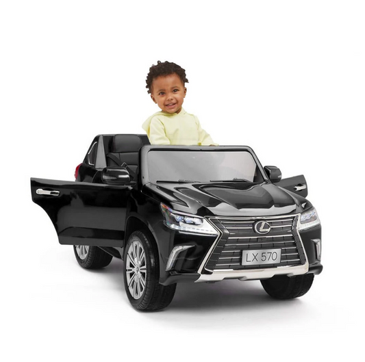 Kids Electric Ride On Licensed Lexus SUV 2 Seater 12V - COOLBABY