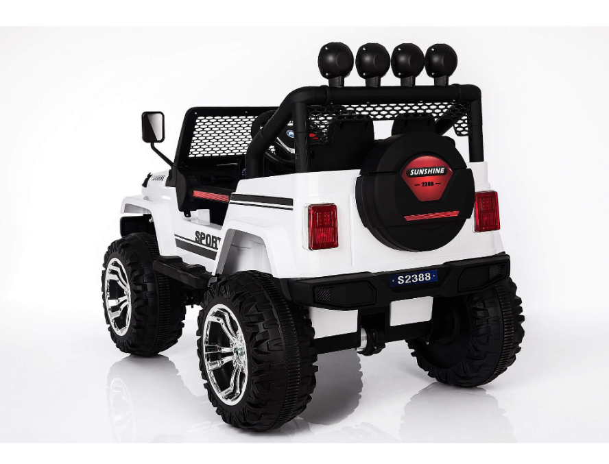 Kids Electric Ride On Wrangler Style Jeep 2 Seats - 12V - COOLBABY