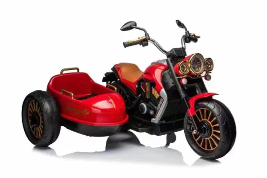 Electric Ride On 12V Vespa Style Side By Side Kids Motorbike - COOLBABY