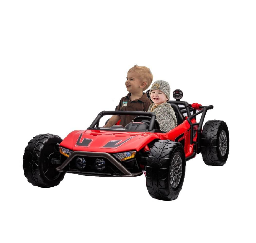 Kids Electric Ride On 24V Super Slash Monster 2 Seater Car - COOLBABY