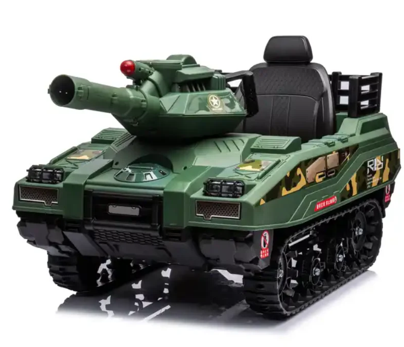 Kids Electric Ride On Ultimate Adventure Tank With LED - COOLBABY