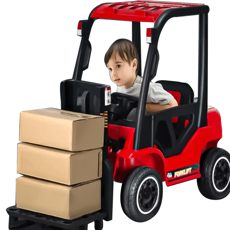 Ride On Fork Lifter Powered Rider With Real Mechanism 12v– COOLBABY