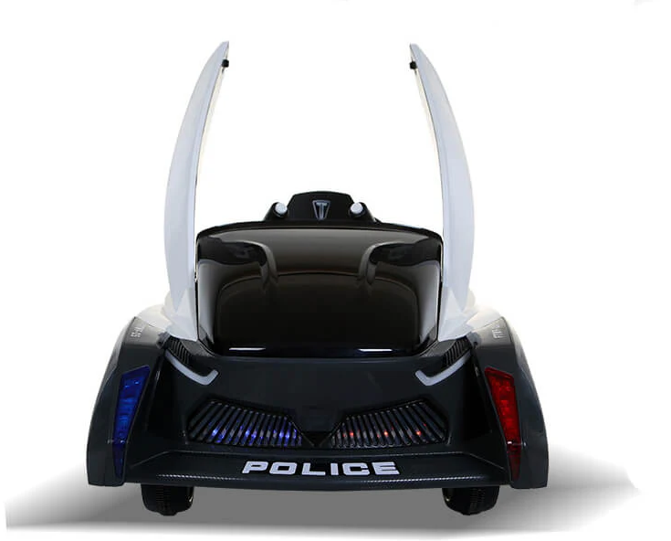 Kids Electric Ride On 12V Police Caparo Swing - COOLBABY