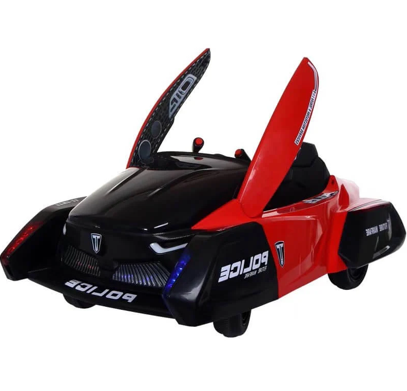 Kids Electric Ride On 12V Police Caparo Swing - COOLBABY