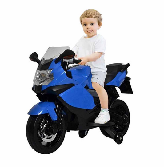 Kids Electric Ride On Licensed BMW Motorbike - COOLBABY