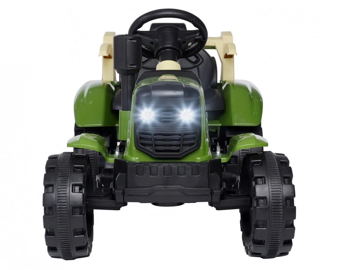 Ride On 12V Bump N Dump Hydraulic Battery Powered Tractor - COOLBABY