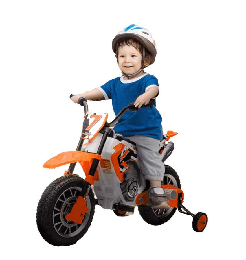 Kids Electric Ride On Toddler Motorcycle Dirt Bike - COOLBABY