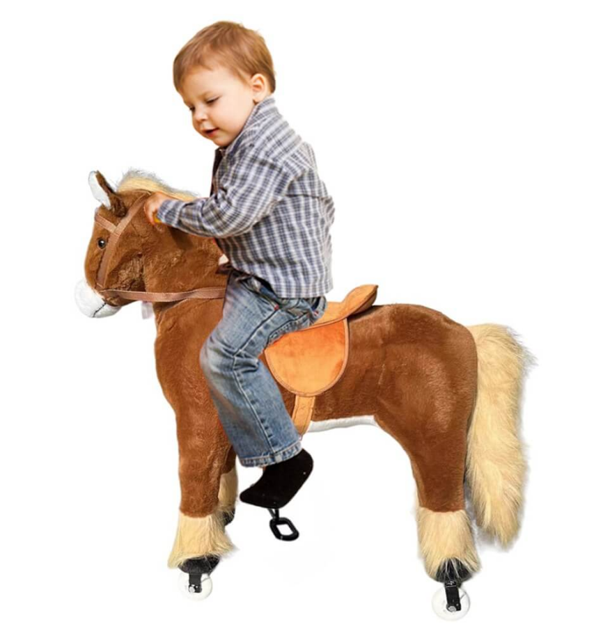 Ride On Gallop 'N' Play Action- Packed Mechanical My Horse Rider Toys For Kids - COOLBABY