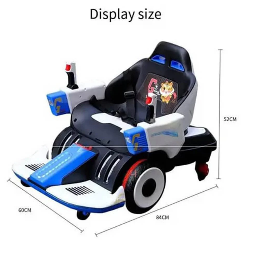 Kids Electric Ride On Combat Water Bomber Chair Drift - COOLBABY