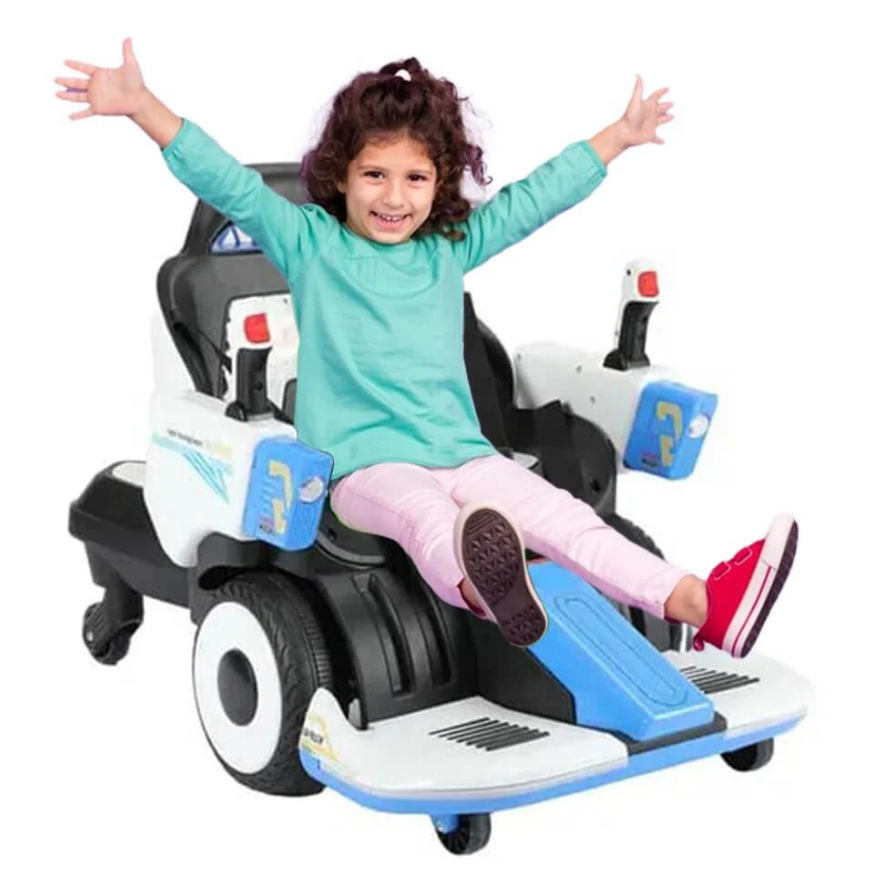 Kids Electric Ride On Combat Water Bomber Chair Drift - COOLBABY