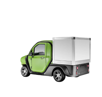 Cargo 6000w New Energy 2 Seater Battery Powered Electric Cargo Car - COOLBABY