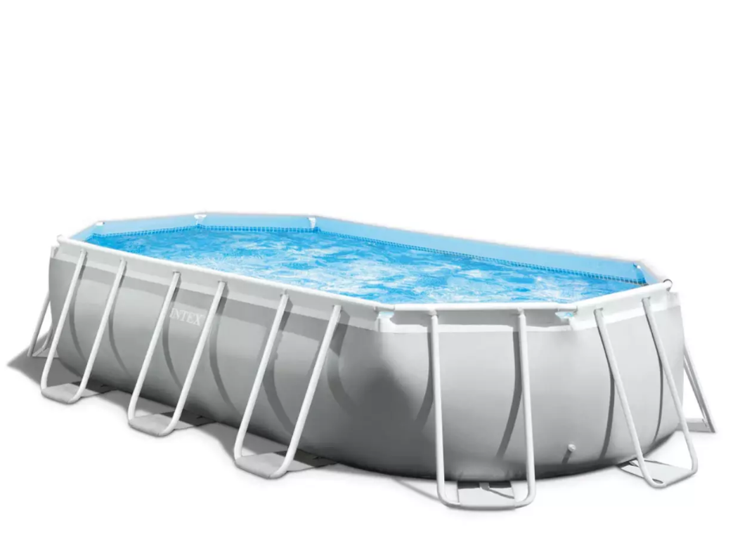 Prism Frame Oval Pool Set 5.03 x 2.74 x 1.22mt - COOLBABY